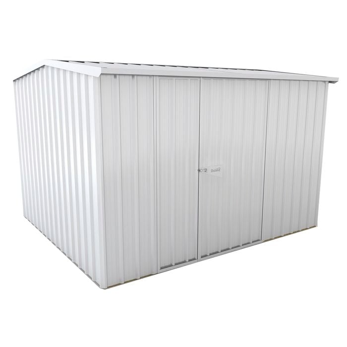 Duratuf Sentry 3.02 x 2.52m Zinc Shed - Zinc