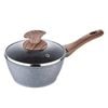 Bergner Granito 16cm Saucepan w/ Long Handle w/ Lid - Grey