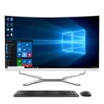 All In One Desktop Computer Slightly Curved 32 Inch Screen Intel I7 500GB SSD 16GB Ram Win10 Pro Activated