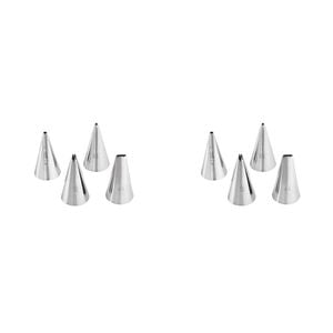 2 x 4pc Wiltshire Cake Decorating Writing Piping Tip Nozzles