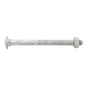 Zenith M8 x 75mm Hot Dipped Galvanised Cup Head Bolt And Nut