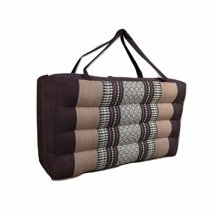 Handmade 2-Fold Meditation Cushion - Thai Kapok Yoga Mat