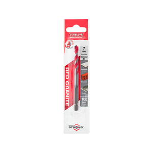 Diablo 7 x 100mm Red Granite Speedemon Drill Bit