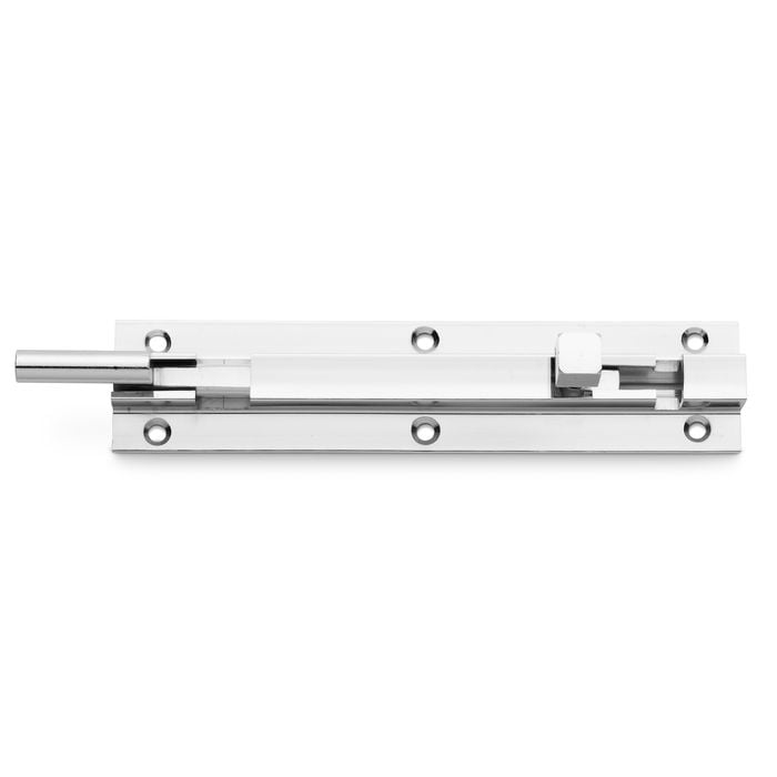 Lemaar 150mm Satin Chome Neck Bolt