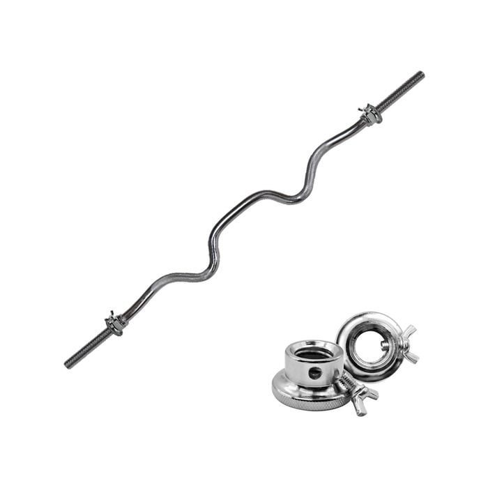 120cm Ez Super Curl Bar - 25mm Diameter