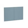 Kaboodle 900mm Danish Blue V-Groove Medium Rangehood Doors - 2 Pack