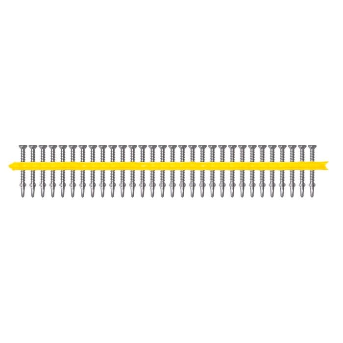 Simpson Strong-Tie 10g x 50mm Quik Drive Bi-Metal Timber-to-Steel Decking Collated Screws - 1000 Pack
