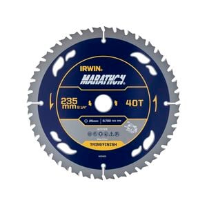 IRWIN 235mm 40T Marathon Circular Saw Blade