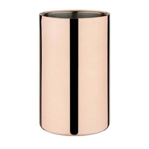 Olympia Wine And Champagne Cooler Copper Plated Double Wall Stainless Steel 195h X 120mm