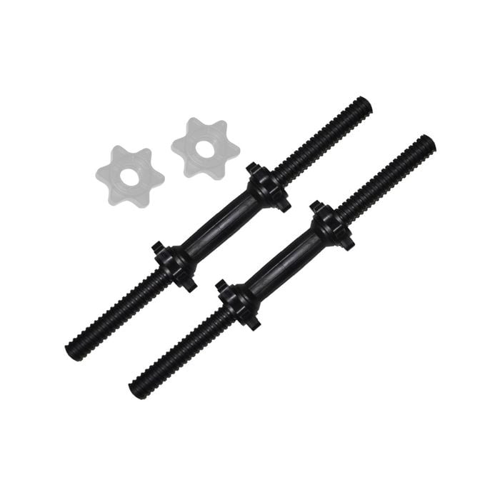 45cm PVC Coated Dumbbell Bar - 25mm Diameter
