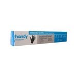 Handy Black Nitrile Disposable Gloves - 20 Pack