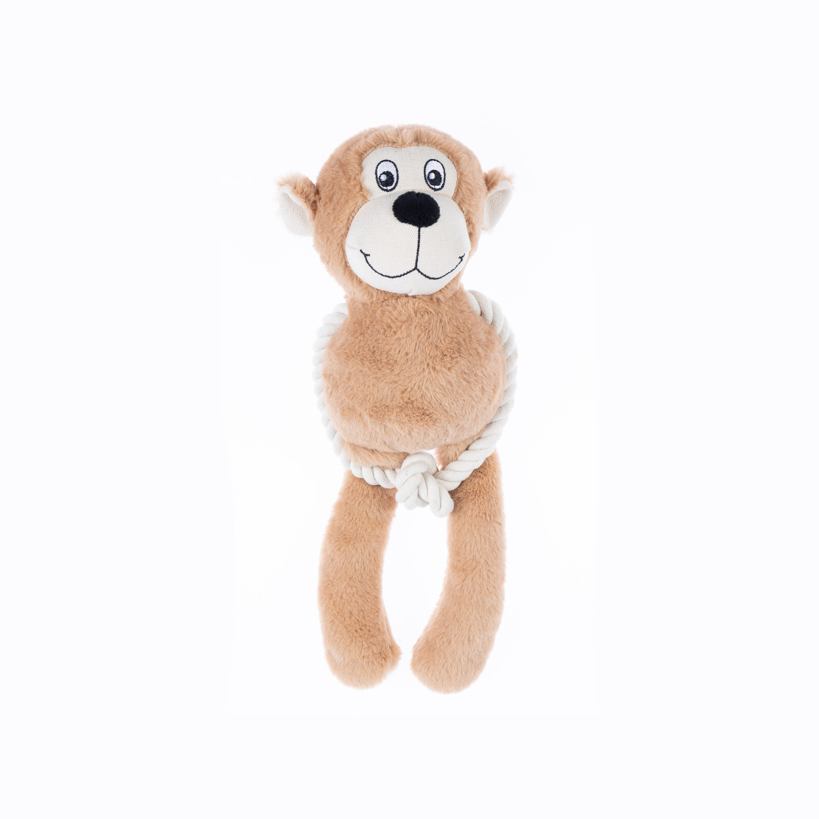 Happy Tails Monkey Rope Ring Toy