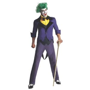Dc Comics The Joker Adults/Men's Dress Up Party Costume Jacket Coat Top Size L