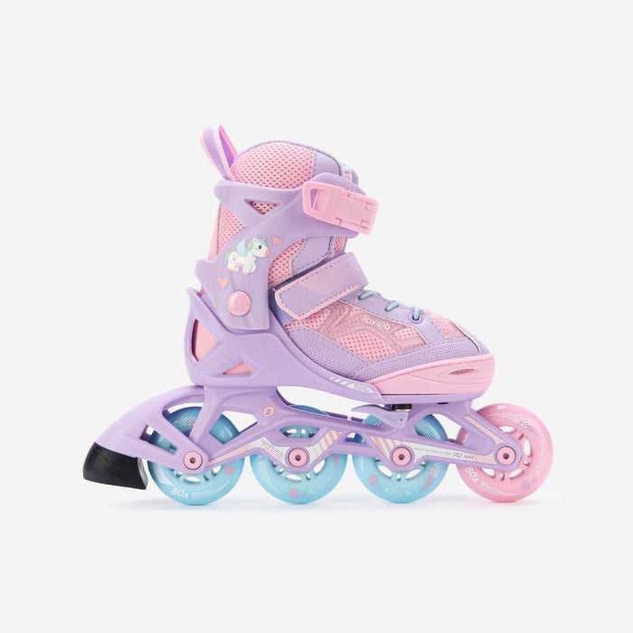 Decathlon - Inline Skates Fit3 - Purple - Au 2.5/5 - Eu 35/38