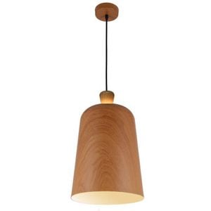 Melo Oak Shade 1 Light Pendant