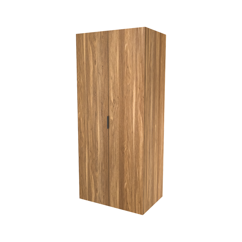 Lugna 2048 x 900 x 580mm Cove 3 Shelf 3 Drawers Double Door Storage Cabinet