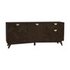 Modern Furniture Loftus Sideboard Buffet Cabinet Walnut 180x44x75cm