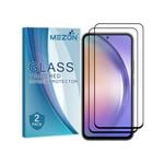 2 Pack MEZON Samsung Galaxy A54 5G Full Cover Tempered Glass Screen Protectors