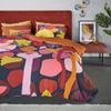 Bedding House King Navy Blue Candy Multi Cotton Sateen Quilt Cover Set