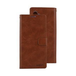 Goospery Bluemoon Diary for Galaxy S21 FE - Brown