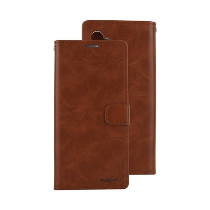 Goospery Bluemoon Diary for Galaxy S21 FE - Brown