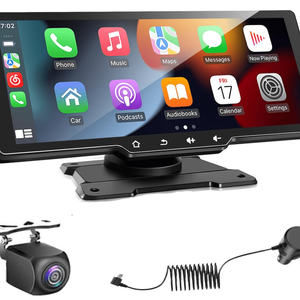 10.26" Portable Car Stereo Wireless Apple Carplay /android Auto Ips Screen Radio