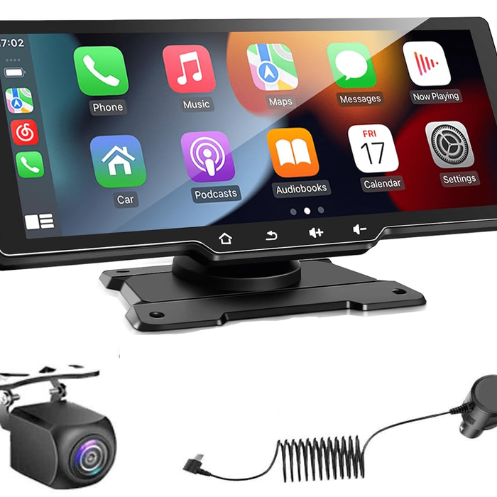 10.26" Portable Car Stereo Wireless Apple Carplay /android Auto Ips Screen Radio