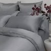 Bedding Co. Pillow Case 100% Mulberry Silk 22 Momme Silver Grey King