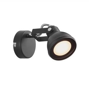 Nordlux 8 cm Black Aslak Wall Light