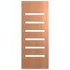 Hume 2340 x 1200 x 40mm Entrance Door SPM Verve Unglazed Glass VER6