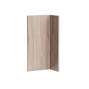Kaboodle 800 x 900mm Silver Ash Modern Corner Base Cabinet Doors