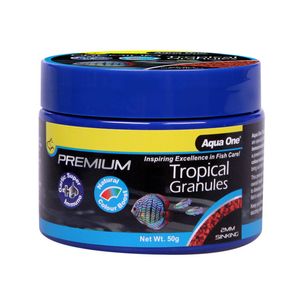 Aqua One Premium Tropical Sinking Granules 50g (26213)