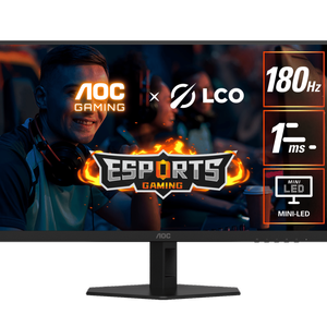 AOC Q27G40XMN 27" 2K Mini LED QHD 180Hz 1ms Fast VA Gaming Monitor