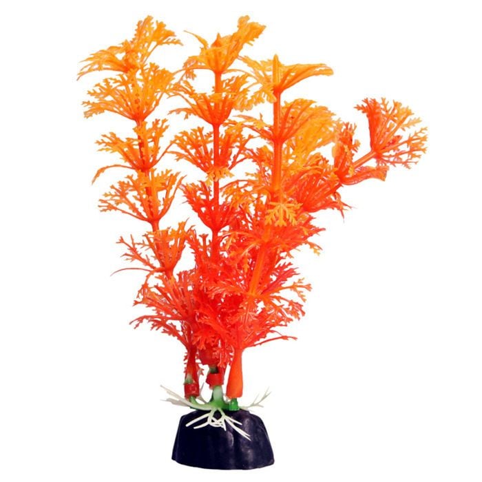 Aqua One Bettascape Ambulia Orange Plastic Plant - 14cm (28353)