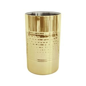 J.elliot Home Alfie 12x18cm Wine Cooler - Hammered Gold