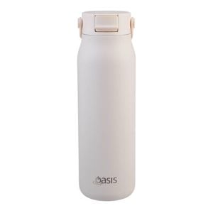 Oasis Ceramic Lined Stainless Steel Double Wall Insulated Sorrento Sipper Bottle 900ml