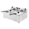 Apuro 5l Double Electric Fryer - Cu619-a