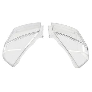 Pair Clear Headlight Lens Cover Kit Fit For Nissan Navara D40 Ute 2005-2014
