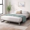 Zinus Queen Metal Bed Frame Bed Base Pallet Style Frame - Grey