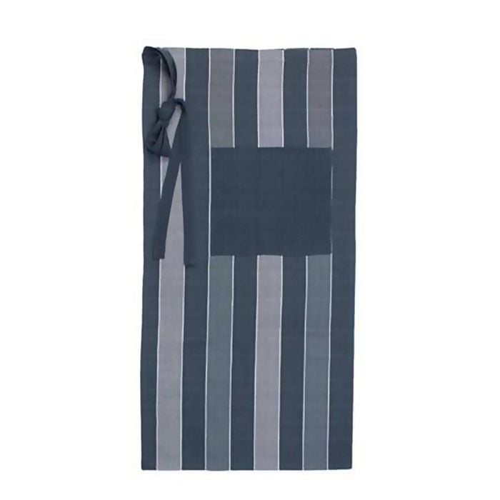 IDC Homewares Metro Grey Stripe Cotton Chef Apron