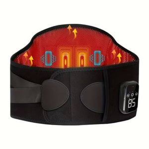 Heated Waist Massager Belt Usb Rechargeable