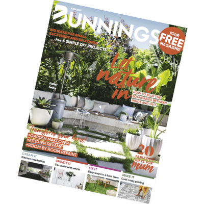 bunnings magazine cover