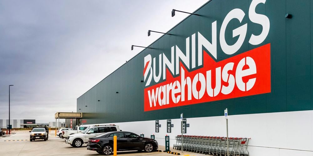 Bunnings logo during the daytime 