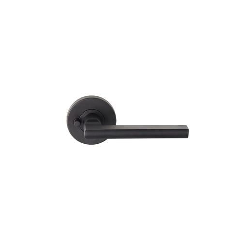 Delf Trade VP Matt Black Madrid Privacy Lever Set - Bunnings Australia