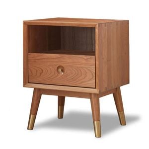 MIUZ Solid Timber Bedside Tables Drawers Side Table Nightstand Storage Cabinet