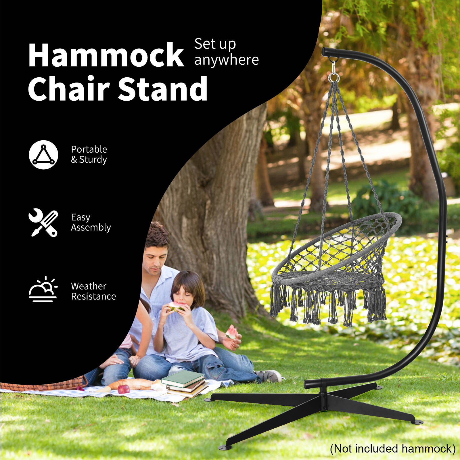 Hanging chair stand bunnings deals