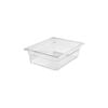 Cambro 1/2 Size Food Pan Polycarbonate Clear 325x530x100mm / 5.9Lt