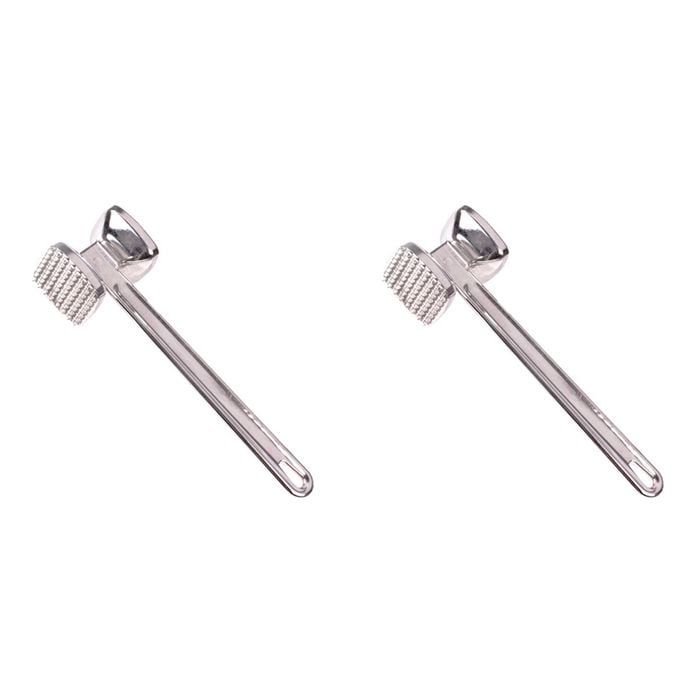 2PK Appetito Aluminium Meat Tenderiser Large Kitchen Cooking