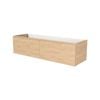 New England Joinery 1500mm Slim Wall Hung Vanity - Cabinet Only