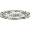 Casa Domani Round Porcelain Serving Platter Antique Green 33cm Gift Boxed